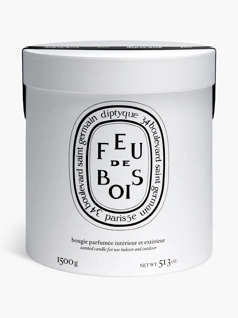 Diptyque Scented Candle 1500g in Feu de Bois, photo 3 of 3