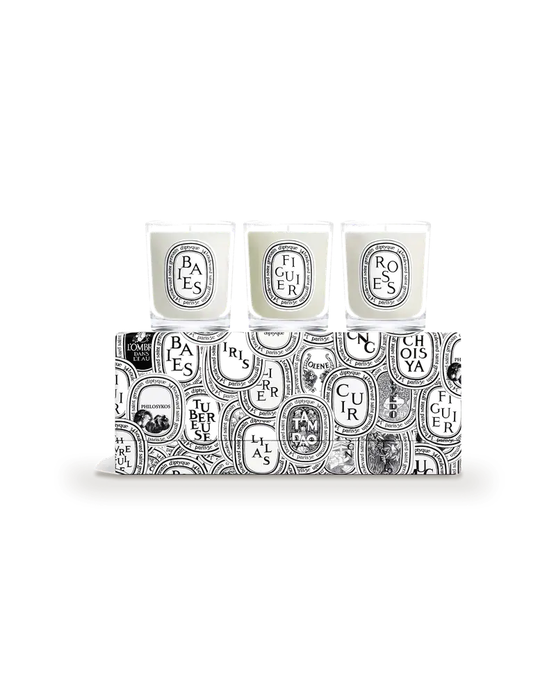 Diptyque Scented Candle Set 3 × 70g